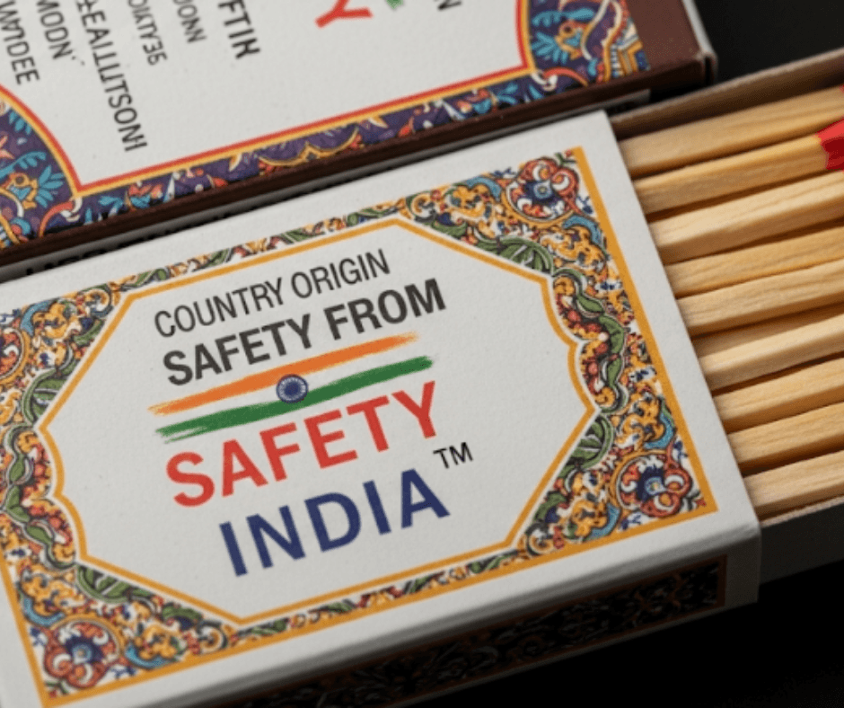 Quenker safety matches product showcase from Kovilpatti manufacturer India