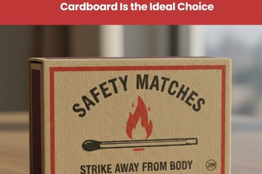 Safety Matches Packaging Why Cardboard Is the Ideal Choice