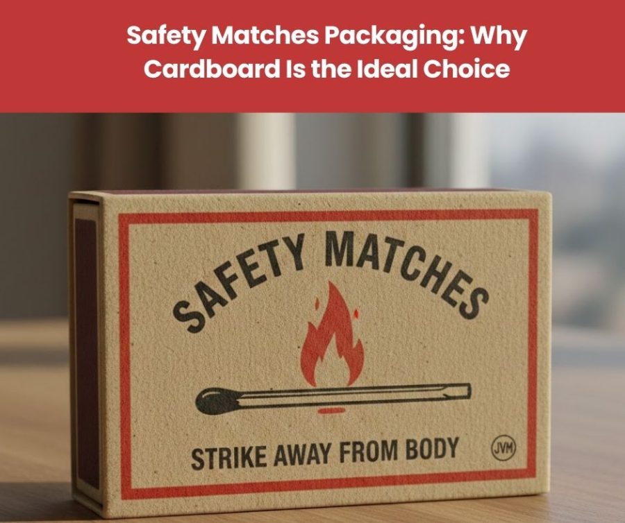 Safety Matches Packaging Why Cardboard Is the Ideal Choice