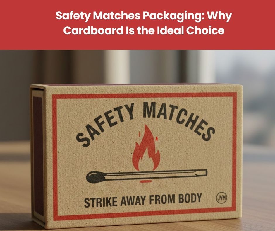Safety Matches Packaging Why Cardboard Is the Ideal Choice