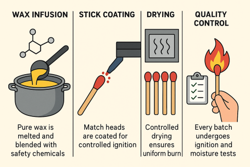 3. Innovations in Wax Match Manufacturing