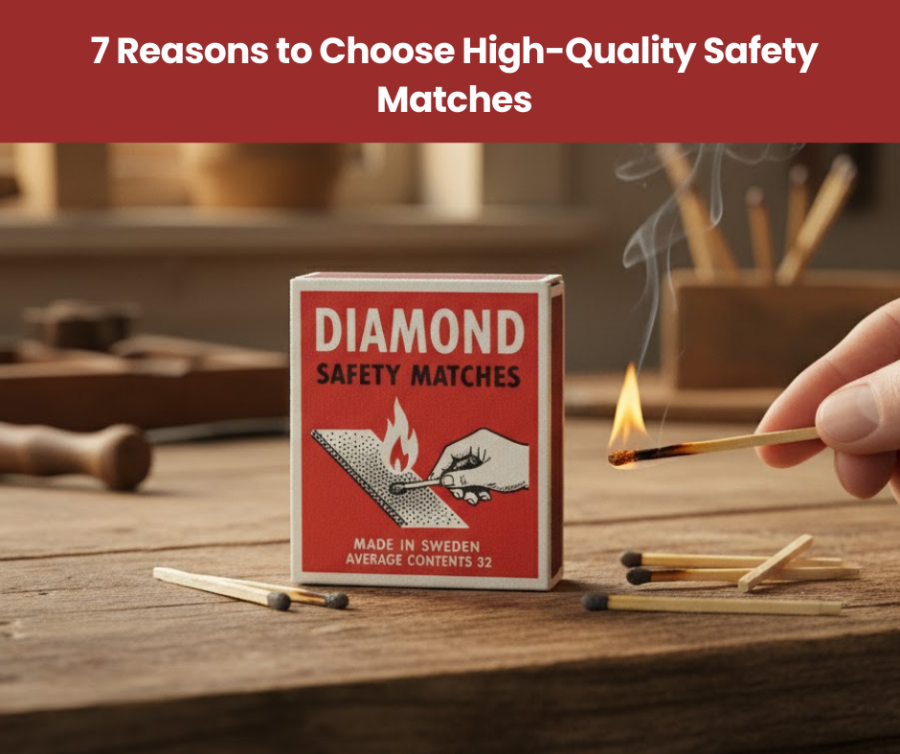 7 Reasons to Choose High-Quality Safety Matches