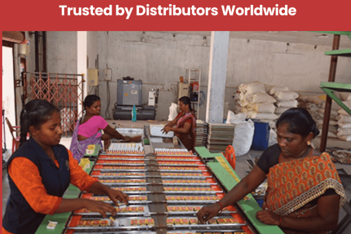 Indian safety matches manufacturer Quenker producing quality matchboxes