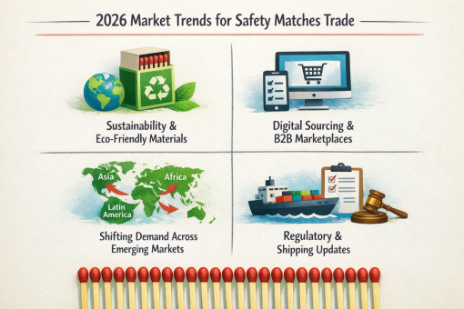 2026 market trends analysis for safety matches, highlighting key data and insights in the trade sector.