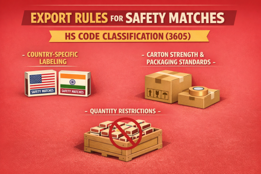Safety Matches Export Rule
