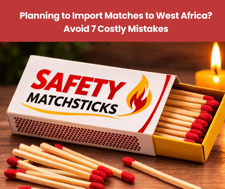 Safety matches exporter to west africa
